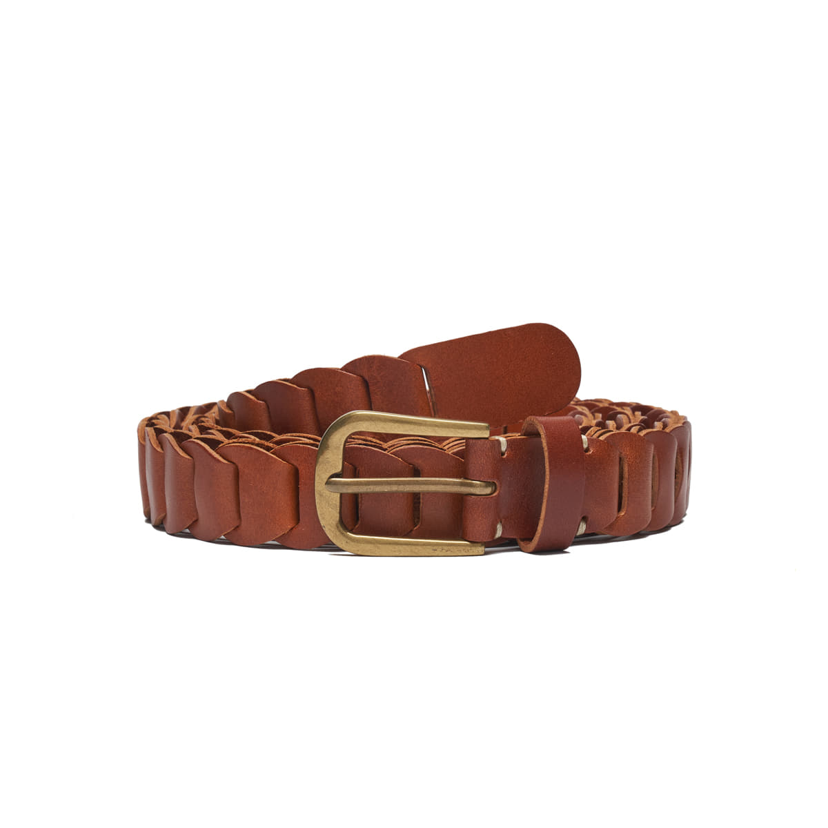 AP008 Brown Leather Belt